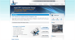 Desktop Screenshot of impacterp.com